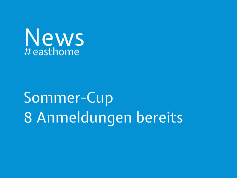 Sommer-Cup- erste Anmeldungen